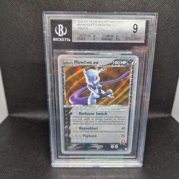 Rocket's Mewtwo Ex Team Rocket Returns Holo BGS 9 beschikbaar voor biedingen