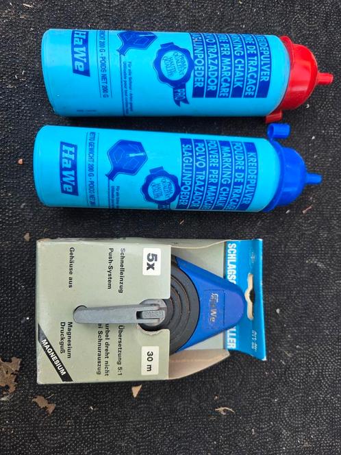 HaWe slaglijnmolen + 2 flessen refill, Doe-het-zelf en Bouw, Gereedschap | Handgereedschap, Zo goed als nieuw, Ophalen of Verzenden