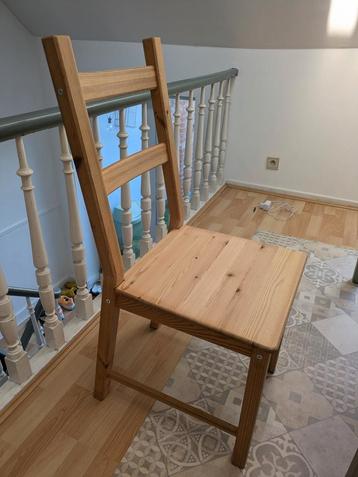 Lot de 3 chaises Ikéa avec coussins beschikbaar voor biedingen