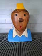 Kuifje Tintin Buste in hout, Comme neuf, Enlèvement ou Envoi