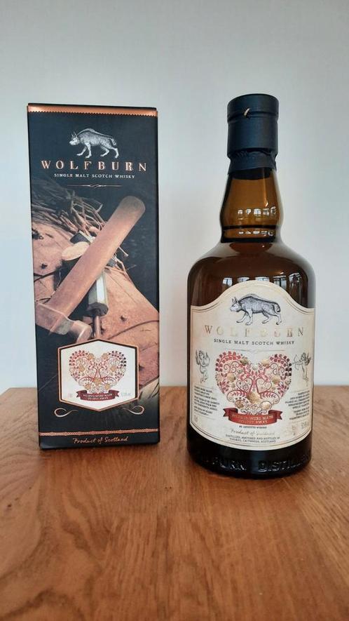 Wolfburn Valentine limited edition, Verzamelen, Wijnen, Zo goed als nieuw, Ophalen of Verzenden