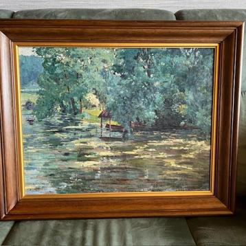 antiek schilderij beschikbaar voor biedingen