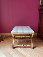 Vintage pouf, Huis en Inrichting, Ophalen, Louis XIV, Zo goed als nieuw, Stof