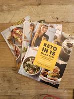 Keto | Bundel van vier kookboeken, Boeken, Gezondheid, Dieet en Voeding, Ophalen of Verzenden, Dieet en Voeding, Zo goed als nieuw