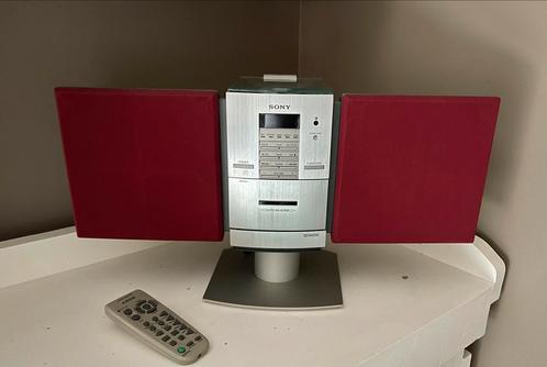 Stereo systeem Sony, Audio, Tv en Foto, Stereoketens, Gebruikt, Cassettedeck, Cd-speler, Tuner of Radio, Speakers, Sony, Ophalen