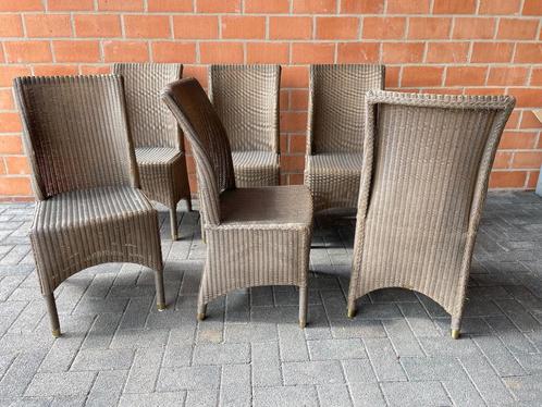 6 loom stoelen / castle loom / z.g.staat, Huis en Inrichting, Stoelen, Gebruikt, Ophalen