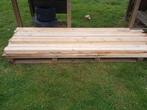 Planken 250 x 10 x 2 recuperatie hout barnwood stijgerhout, Doe-het-zelf en Bouw, Ophalen, Zo goed als nieuw, Plank