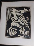 Albert Gleizes  1881 - 1953  Kubistisch figuur, Antiek en Kunst, Kunst | Schilderijen | Abstract, Verzenden