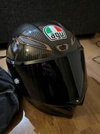 Agv Pista Carbon Gp RR Gloednieuw met headset, Motoren, Kleding | Motorhelmen, Ophalen of Verzenden, L, AGV