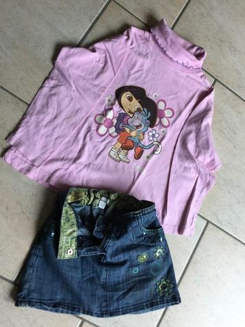 BLOUSE „DORA” - ROK „ORKEST”: T 6 JAAR beschikbaar voor biedingen