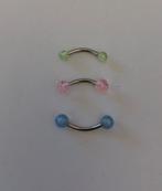 Piercings  arcade, Nieuw, Staal, Overige typen, Met strass