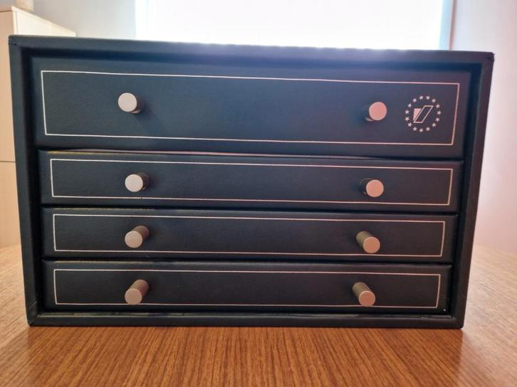 Bestekkoffer groen Amefa, Huis en Inrichting, Overige Huis en Inrichting, Nieuw, Ophalen