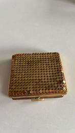 Boîte à poudre dorée rétro, Enlèvement ou Envoi