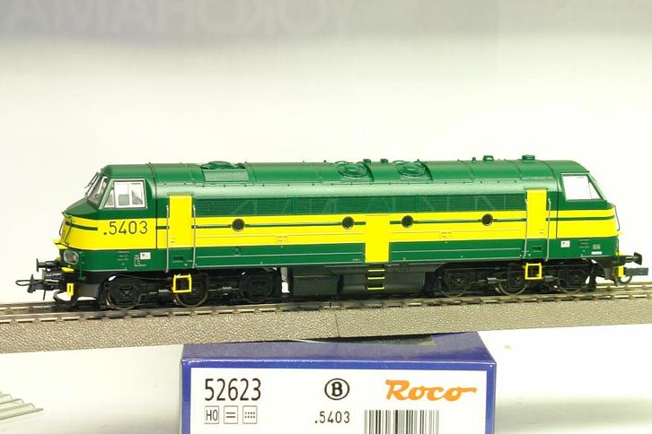 ROCO 52623 DIESEL DE LIGNE .5403 SNCB NMBS CC/DC, Hobby en Vrije tijd, Modeltreinen | H0, Gebruikt, Locomotief, Gelijkstroom, Roco