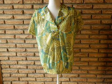 (177) - blouse femme t.44 jaune beschikbaar voor biedingen