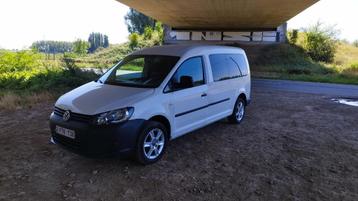 VW Caddy Maxi 1.6 TDI 2011 172000km, Autos, Boîte manuelle, Bluetooth, Particulier, Caddy Maxi