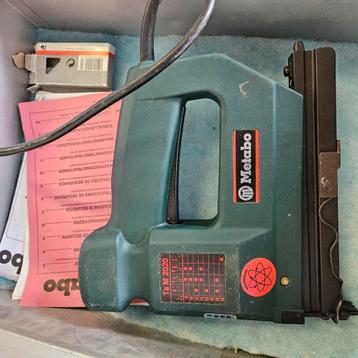 Metabo electrisch nietjesmachine beschikbaar voor biedingen