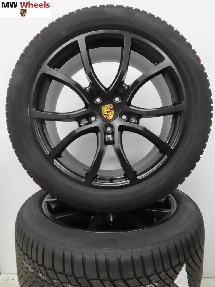 Porsche Cayenne coupe 21 inch velgen 2024 winterbanden, Auto-onderdelen, Banden en Velgen, Banden en Velgen, Winterbanden, 21 inch