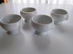 Kom soepkom leeuwenkopje porselein  - 4 stuks 5 €, Ophalen of Verzenden, Porselein