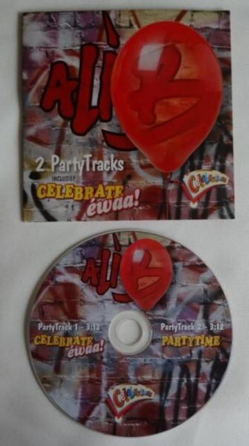 Le single CD d'ALI B 2 Party Tracks inclut Celebrate Ã́waa !
