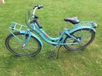 Meisjesfiets lichtblauw 24 inch, Fietsen en Brommers, Ophalen, Gebruikt, 24 inch, Handrem