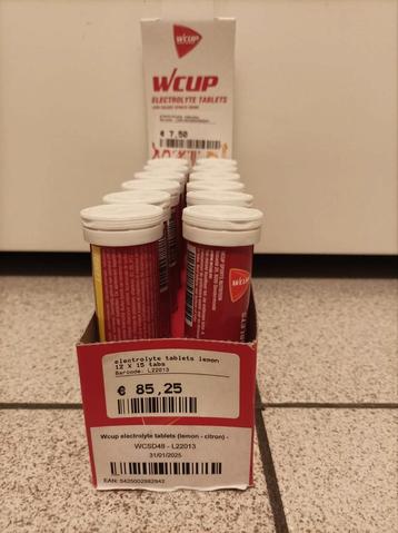 wcup comprimés d'électrolytes boîte 12 pièces