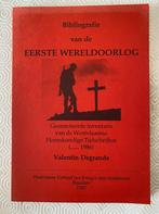 Bibliografie van de Eerste Wereldoorlog / Valentin Degrande, Livres, Guerre & Militaire, Comme neuf, Enlèvement ou Envoi