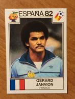 PANINI ESPANA 82 # 277 GERARD JANVION, Ophalen of Verzenden, Nieuw