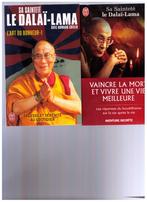 SS Dalaï-Lama - 2 livres, Vaincre la mort & L'art du bonheur, Comme neuf, Le Dalaï-lama, Bouddhisme, Envoi