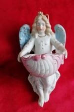 Très ancien bénitier angelot en biscuit Numéro 6472, Enlèvement ou Envoi