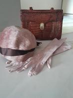 Chapeaux anciens/Gants en cuir/Sacs croco-autruche vintage, Handtassen en Accessoires, Overige Accessoires, Ophalen of Verzenden