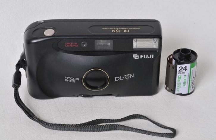 Fuji DL- 25 + mode d’emploi., TV, Hi-fi & Vidéo, Appareils photo analogiques, Comme neuf, Compact, Fuji, Enlèvement ou Envoi