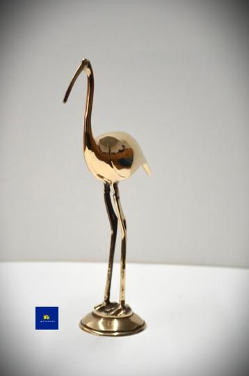 Vintage messing kraanvogel beschikbaar voor biedingen