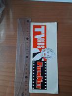 Vintage Sticker TVgids Filmnet Marilyn Monroe wedstrijd, Ophalen of Verzenden, Gebruikt