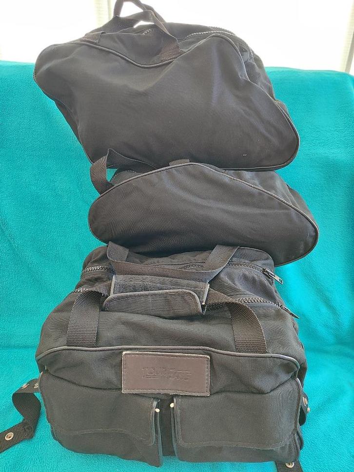 Set van 3 motorreistassen voor HD Electra Glide, Motoren, Accessoires | Koffers en Tassen, Zo goed als nieuw, Ophalen of Verzenden