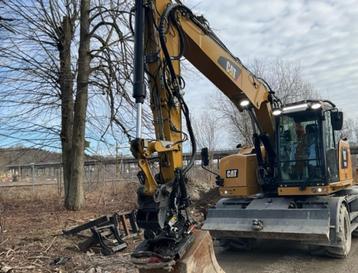 Mobilbagger CAT M315F beschikbaar voor biedingen
