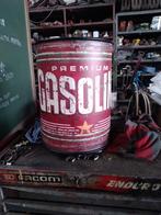 Oil & Fuel Cans. Reclame. (10x Zie foto’s), Verzamelen, Ophalen of Verzenden, Gebruikt, Reclamebord