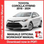 TOYOTA - WORKSHOP SERVICE REPAIR MANUAL PDF DOWNLOAD, Ophalen of Verzenden