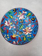 Antieke emaille plaat van Longwy, Antiek en Kunst, Antiek | Keramiek en Aardewerk, Ophalen