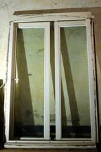 houten draai-kiepramen, 120 tot 160 cm, Dubbelglas, Gebruikt, 160 cm of meer