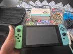Nintendo Switch Animal Crossing edition + lite, Games en Spelcomputers, Ophalen, Gebruikt