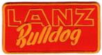 Lanz Bulldog Tractor stoffen opstrijk patch embleem #1, Verzenden, Nieuw