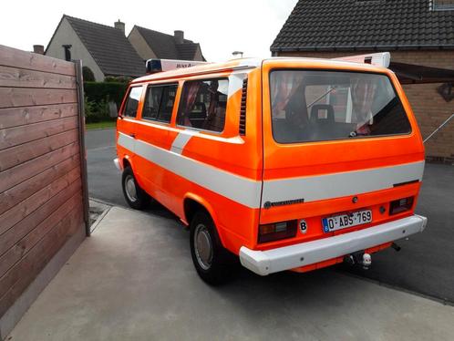 Vw t3 diesel bj86 8pl 108000km trekhaak pr5500euro, Auto's, Oldtimers, Particulier, Radio, Trekhaak, Diesel, Ophalen