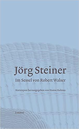 Jörg Steiner: Im Sessel von Robert Walser. Kartenpost. Hera, Boeken, Literatuur, Gelezen, Ophalen of Verzenden