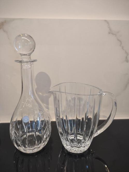Wedgwood Kristal Set: karaf + kan, Antiek en Kunst, Antiek | Glaswerk en Kristal, Ophalen