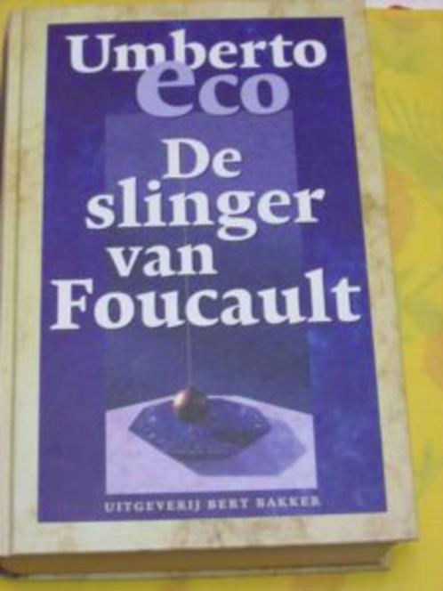 Umberto Eco - De slinger van Faucault, Livres, Romans, Utilisé, Europe autre, Enlèvement ou Envoi