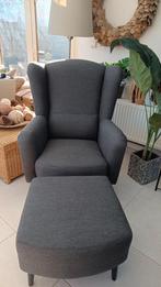 Ygo oorfateuil met voetenbank, Huis en Inrichting, Fauteuils, Ophalen