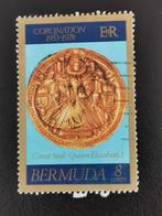 Bermudes 1979 - sceau de la reine Elizabeth I, Amérique centrale, Affranchi, Enlèvement ou Envoi