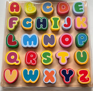 Houten leer puzzel  beschikbaar voor biedingen