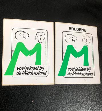 Sticker middenstand  beschikbaar voor biedingen